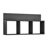 Mcneil 3-Cubby Manufactured Wood Wall Shelf-1819694568