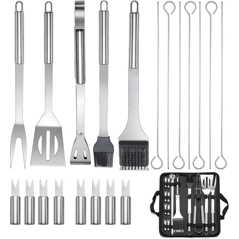 Stainless Steel Dishwasher Safe Grilling Tool Set