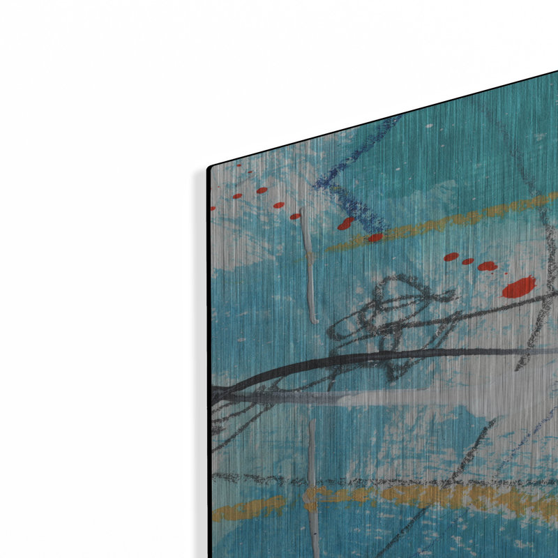  «Whirlwind 7» par Laura Gibson, art mural en métal, 24 po x 36 po, H 36 po x l 24 po
