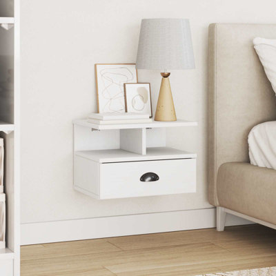 40cm W Solid Wood Bedside Table