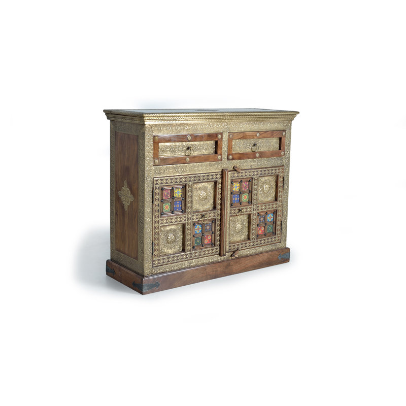 105cm Solid Wood Sideboard