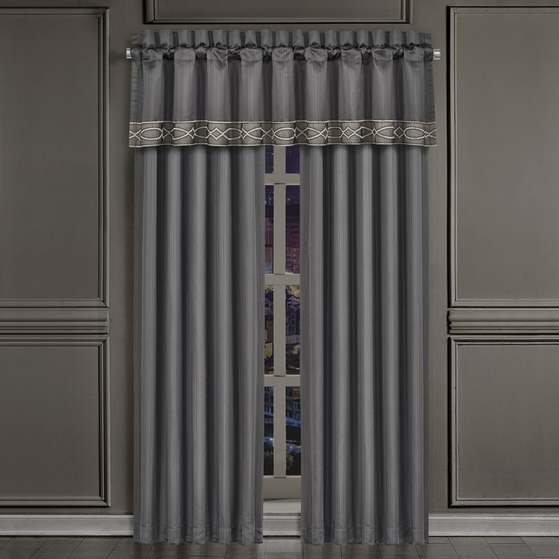 Deco - Paire de panneaux de fenêtre 84 "gris anthracite