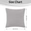 Aspire Homeware Striped Square Velvet Cushion Cover-528166660-526461365
