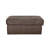 Brown Storage Ottoman