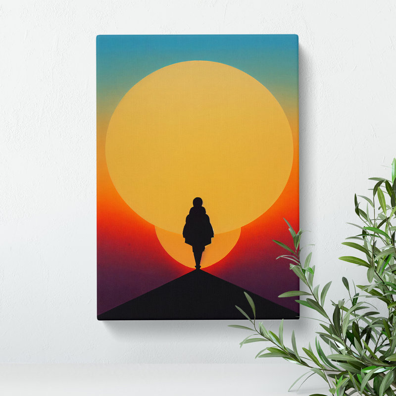 Royal Sunset - Wrapped Canvas, 76cm H x 50cm W x 3cm D