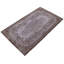Tapis unique en laine noué à la main de style années 2000 de 5 pi 9 po x 9 pi 7 po gris Ochala