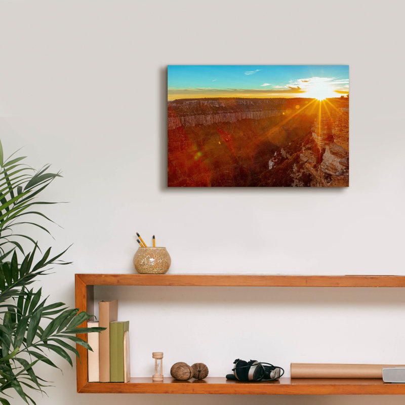 Art mural Union Rustic «Utah Colors» par Epic Portfolio, H 12 po x l 18 po x P 0,75 po