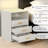 Nightstand With Charging Station And 3 Drawers, Led Lights-78036829
