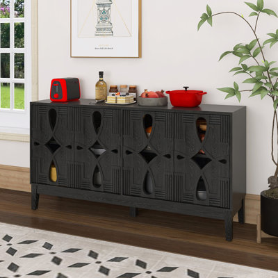 Buffet avec rangement Mid-Century