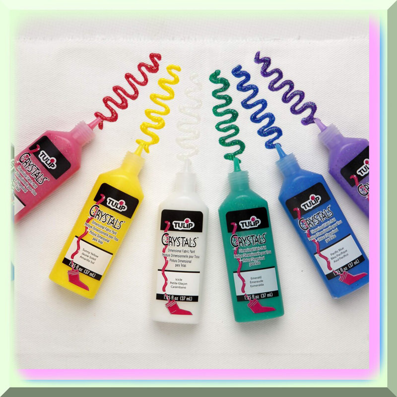 Dimensional Fabric Paint Kit 6 Bottles