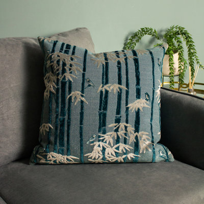 Anji Floral Square Cushion