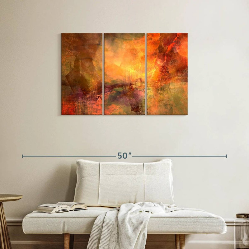 Avery Golden Sun, 24" H x 38" W