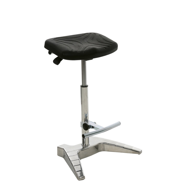 Adjustable Height Ergonomic Stool with Footrest