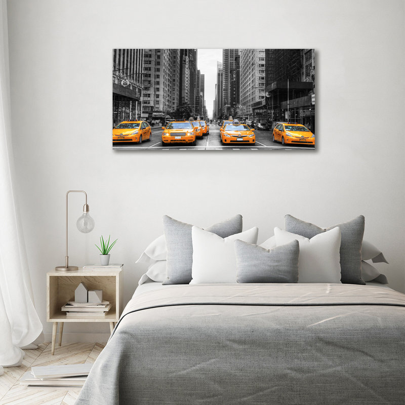 Taxis New York - Wrapped Canvas Art Prints
