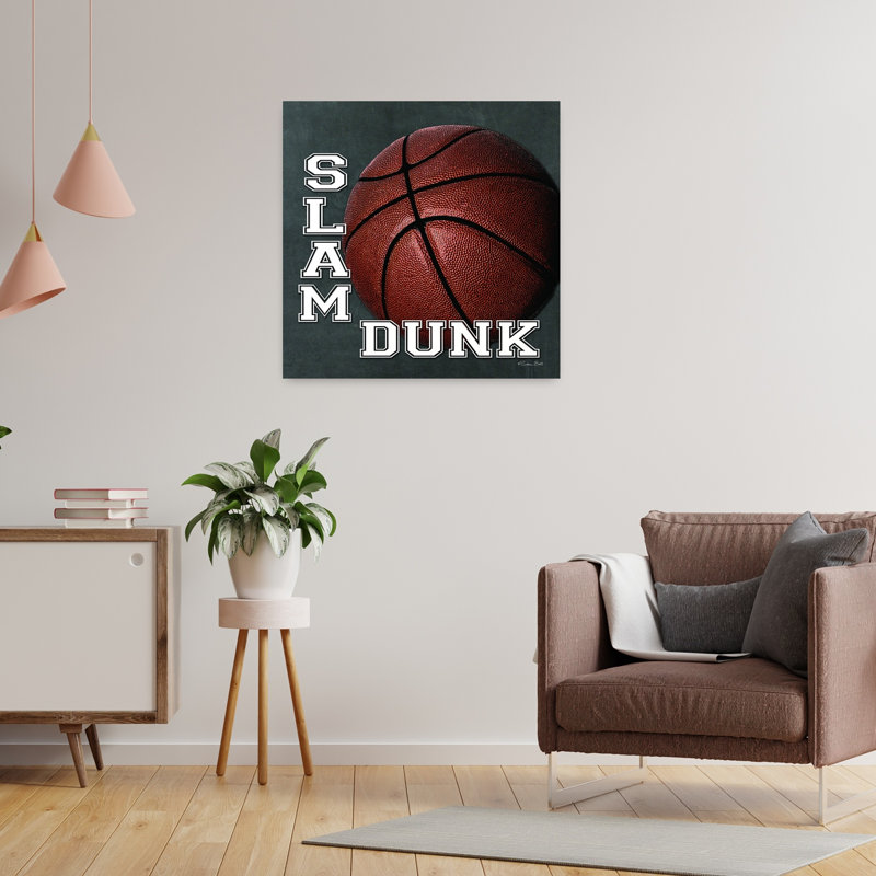 Slam Dunk, art contemporain, H 24 po x l 24 po