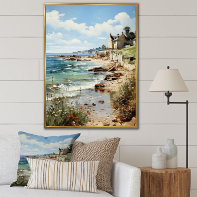 Thurton " The Normandy Coast By Eugene IV "