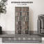 Ermanno 88.5cm H Media Shelves-331084975