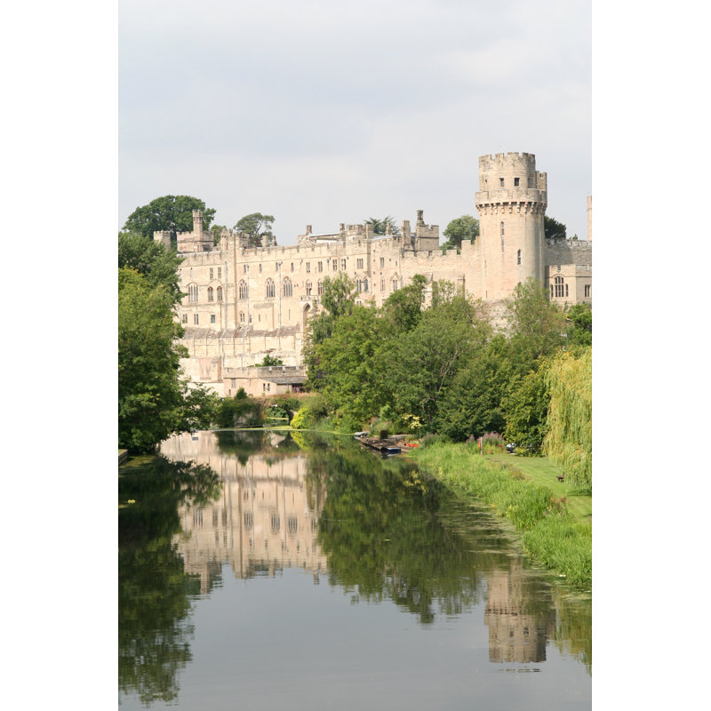 Warwick Castle - Photographie sur toile tendue, H 12 po x l 8 po