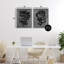 «Coil Portraits on Grey», ensemble de 2 giclées encadrées, design par Vanna Lam-630967844-630967847