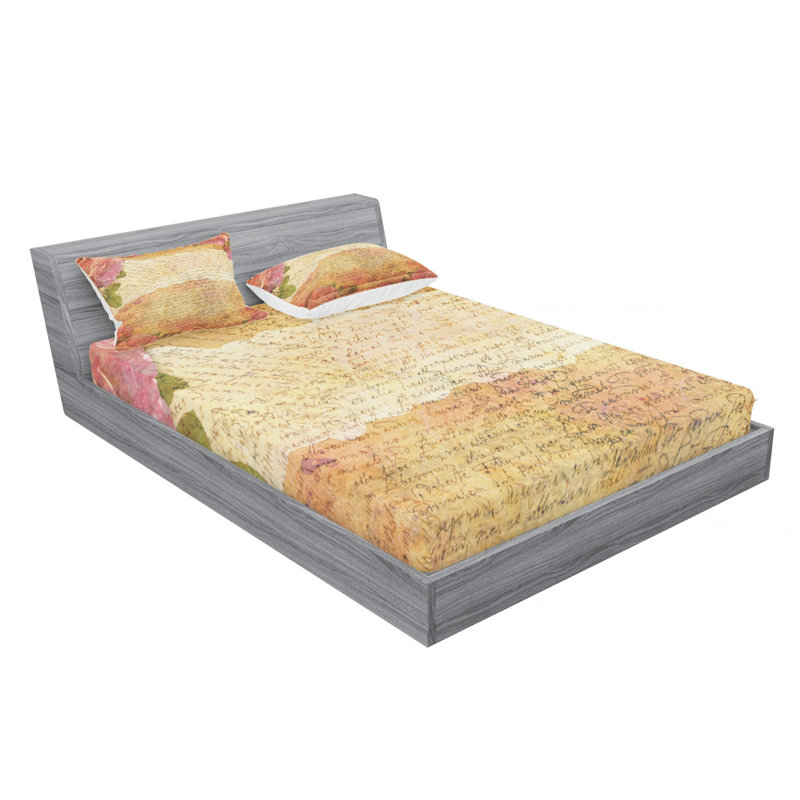 Microfiber Sheet Set, Full Sheet Set with Fitted Sheet