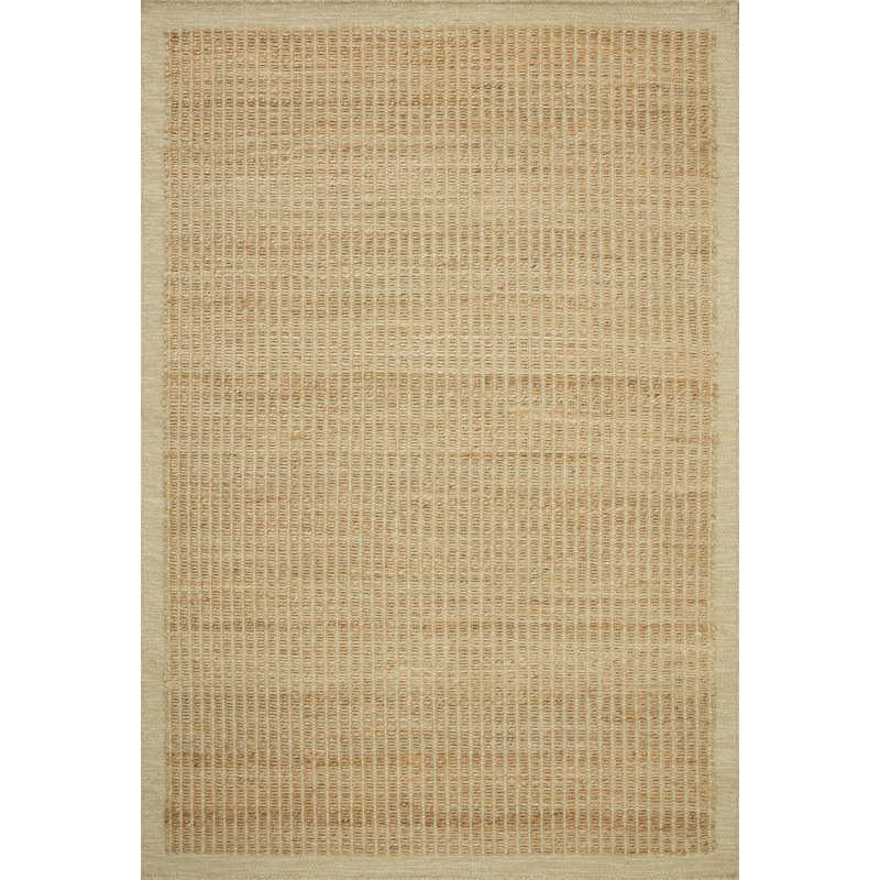 Amber Lewis x Loloi Lilah Natural / Antique Ivory Area Rug, Rectangle 2'3" x 3'9"