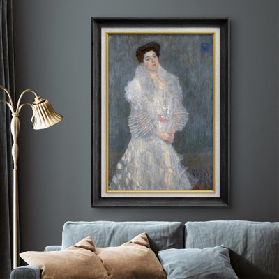 " Portrait Of Hermine Gallia " by Gustav Klimt