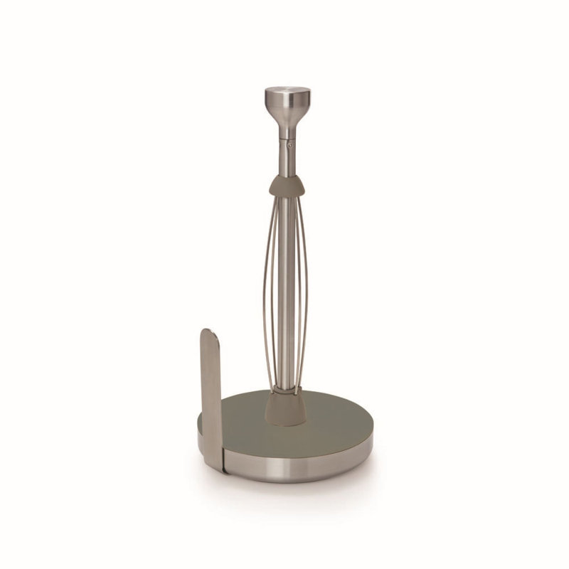 Kitchenaid Gourmet Paper Towel Holder, Charcoal, 13.15" H x 6.61" W x 6.61" D, Gray