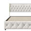 Diamante Velvet Marquee Ottoman Beds Upholstered Ottoman Bed-129240078