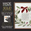 «Christmas Holiday Art» CECXLVII, reproduction d'art encadrée - bois massif-1068382635-1068382624