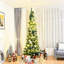 Sapin de Noël artificiel vert élancé-1504124142