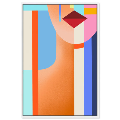 Abstract Shaped Lady III Print