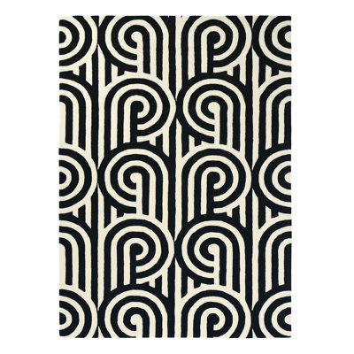 Wool Geometric Area Rug