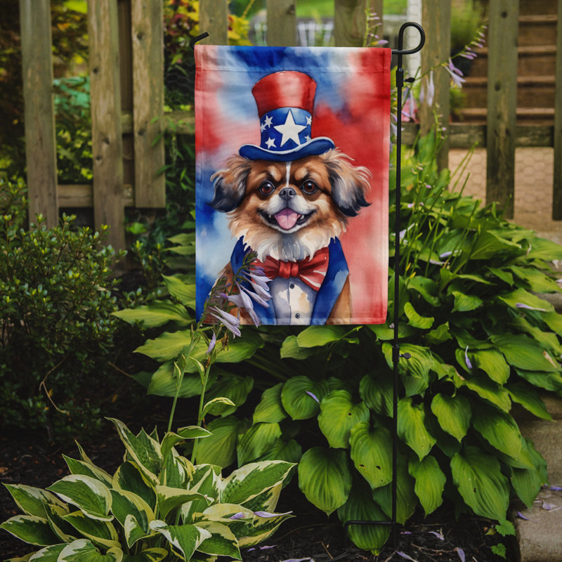Drapeau patriotique du jardin américain, Tibetan Spaniel