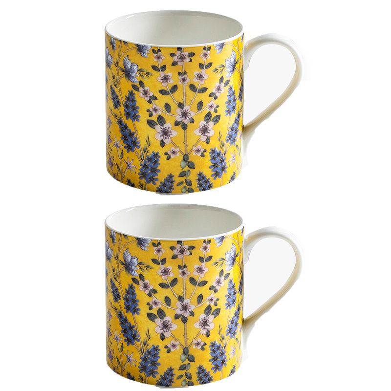 Bone China Latte Mug