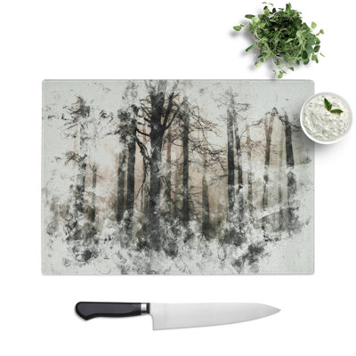 Sunlight Forest Vol.5 Watercolour Chopping Board