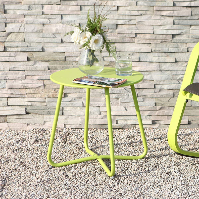 Adelynn End Table, Lime Green