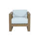 Vienna Teak Outdoor Lounge Chair with Cushions