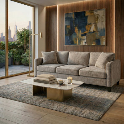 Taylyn Chenille 3 Seat Sofa