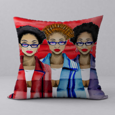 Reversible Throw Pillow
