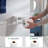 Forious® Ultra Marble Toilet Paper Holder with Shelf Wall Mounted-101448097