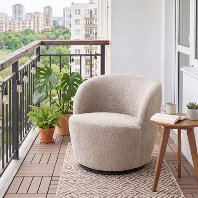 Fauteuil demi-tonneau Hadriel