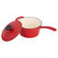 Living And Home 2L Cast Iron Round Dutch Oven