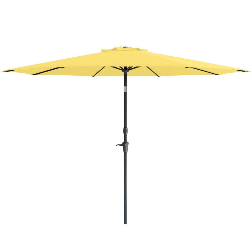 Parasol de marché 9,8 pi Bryn, Jaune