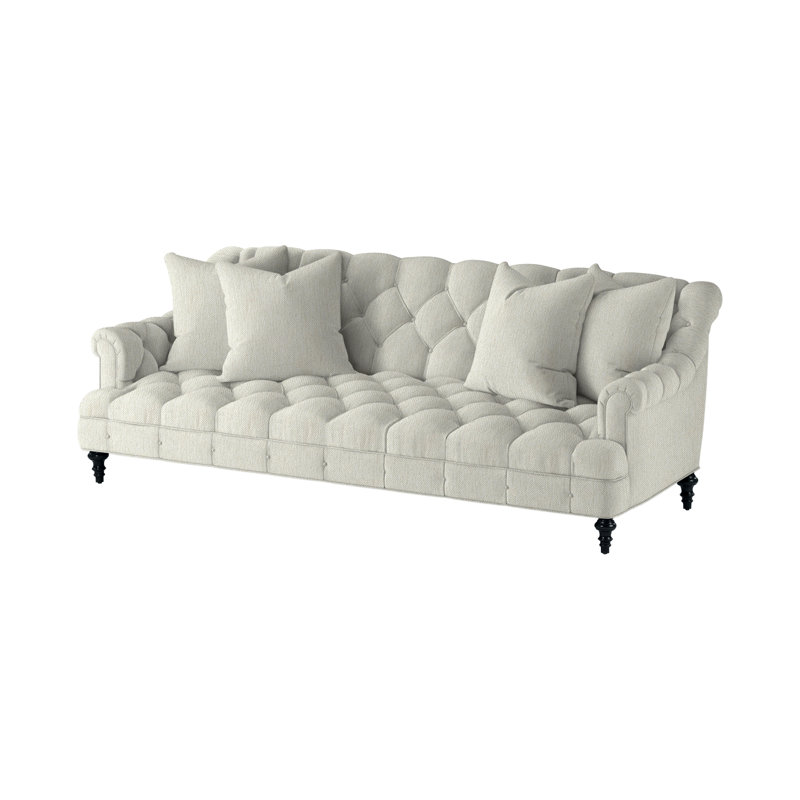Wingate Tufted Sofa, Queen Bey Flax (Performance fabric) 1358-92, Seal