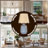 Kokenos Ceramic Table Lamp With Scallop Shade-1774942372