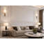 Rail pour chaise H 7 1/16 po x l 96 po x P 1 po Floral Scroll-132218599