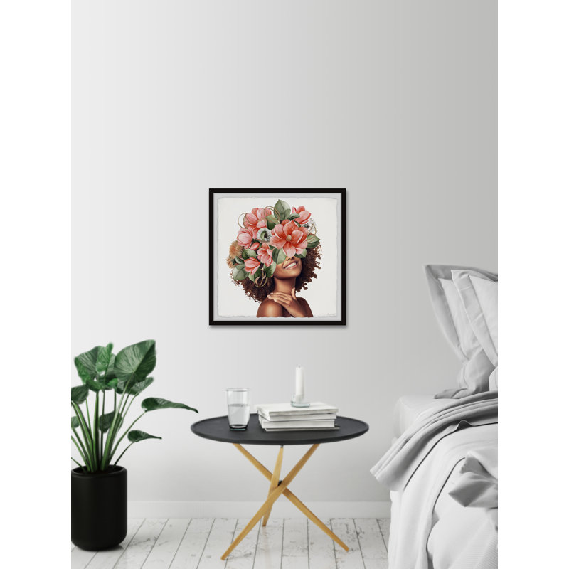 Charmant Lois par Marmont Hill - reproduction de cadre photo, H 24 po x l 24 po x P 1,5 po