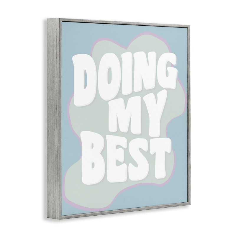 «Doing My Best Expression» par Natalie Carpentieri, Estampe numérique Farmhouse, H 20 po x l 16 po