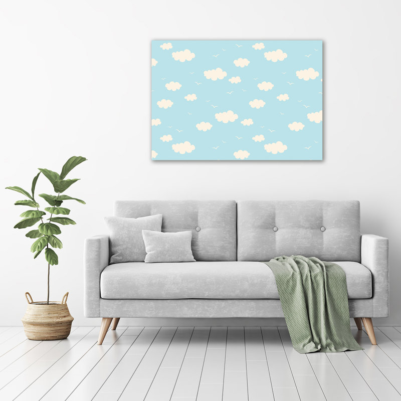Cloud - No Frame Print on Glass