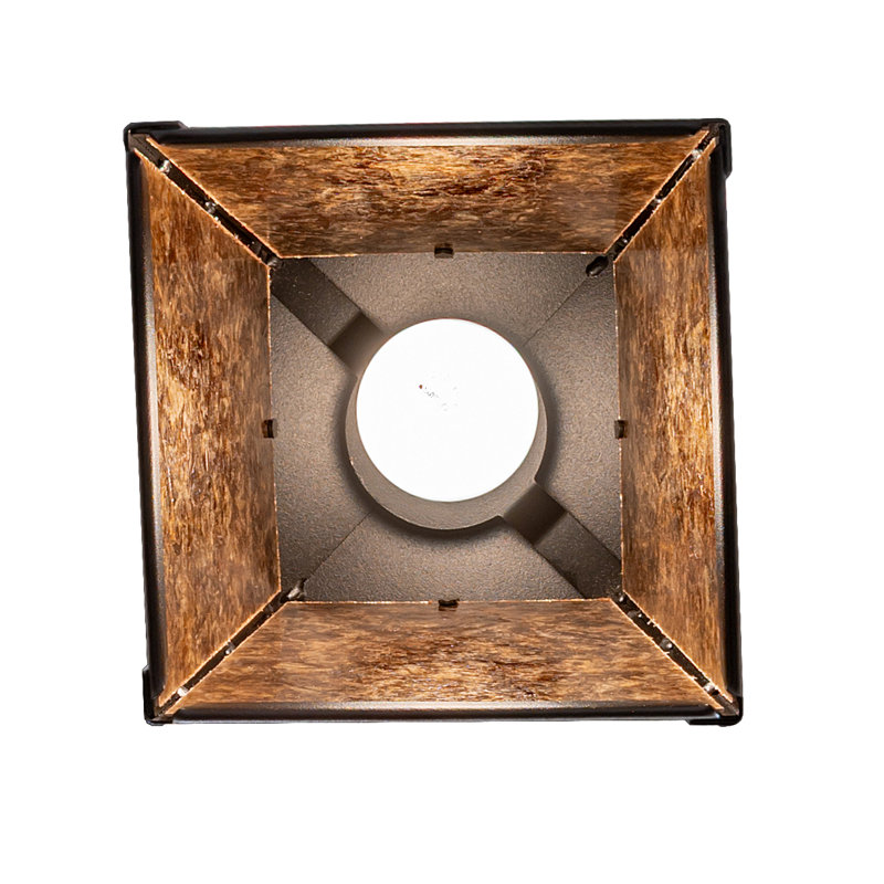 7.5" Square Moose At Dawn Mini Pendant